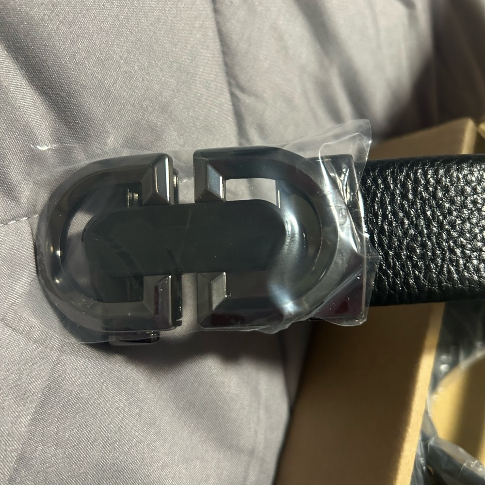 Men’s belt - gun metal buckle